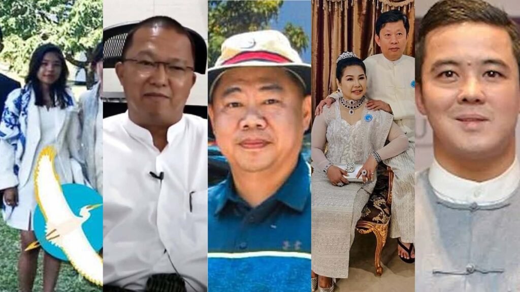 စစ်အုပ်စုနှင့်ပတ်သက်ဆက်နွယ်သည့် ခရိုနီများထဲမှ ဒဏ်ခတ်ပိတ်ဆို့မှုဖယ်ရှားခံရသူ (၅) ဦးအထိရှိလာ