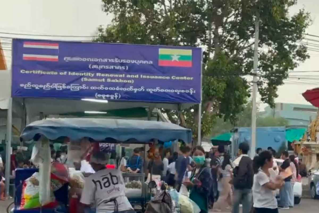 စမွတ်ဆာခွန် စီအိုင်ရုံး၌ သတင်းယူသည့် ထိုင်းသတင်းထောက်ကို စစ်အုပ်စု ဟန့်တားခြိမ်းခြောက်